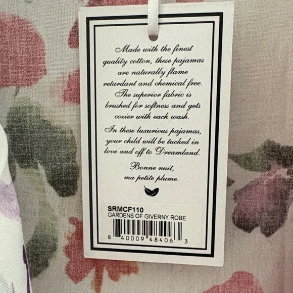 Petite Plume Gardens of Giverny Robe - Picture 4 of 6